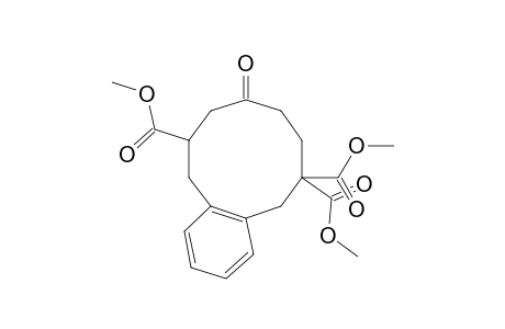 TRIMETHYL-3,4-BENZO-8-OXO-CYCLODECANE-1,1,6-TRICARBOXYLATE