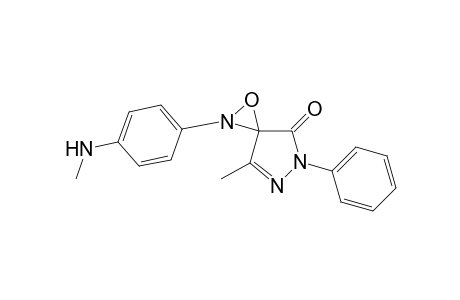 1-Oxa-2,5,6-triazaspiro[2.4]hept-6-en-4-one, 7-methyl-2-[4-(methylamino)phenyl]-5-phenyl-