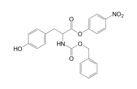 L-(-)-N-carboxytyrosine, N-benzyl p-nitrophenyl ester
