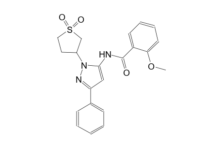 benzamide, 2-methoxy-N-[3-phenyl-1-(tetrahydro-1,1-dioxido-3-thienyl)-1H-pyrazol-5-yl]-
