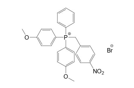 bis(p-methoxyphenyl)(p-nitrobenzyl)phenylphosphonium bromide