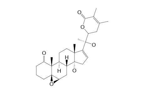 WITHANGULATIN_F;4-DESMETHOXY-16-DEHYDROWITHANGULATIN_E