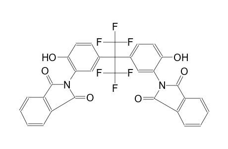 1H-isoindole-1,3(2H)-dione, 2-[5-[1-[3-(1,3-dihydro-1,3-dioxo-2H-isoindol-2-yl)-4-hydroxyphenyl]-2,2,2-trifluoro-1-(trifluoromethyl)ethyl]-2-