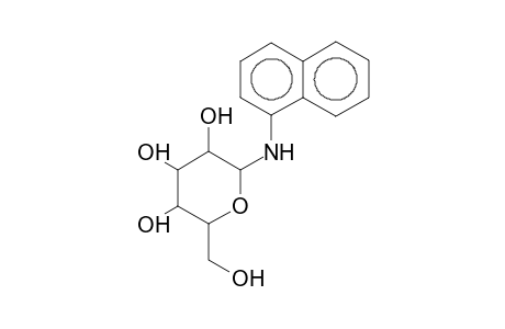 2-(hydroxymethyl)-6-(1-naphthalenylamino)oxane-3,4,5-triol