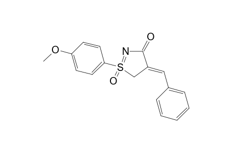 (Z)-4-Benzylidene-1-(4-methoxyphenyl)-4,5-dihydro-3H-1.lambda.6-isothiazol-3-one-1-oxide