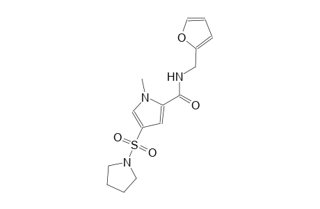 1H-pyrrole-2-carboxamide, N-(2-furanylmethyl)-1-methyl-4-(1-pyrrolidinylsulfonyl)-