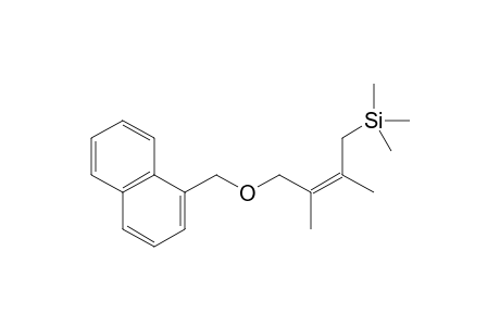 [(Z)-2,3-dimethyl-4-(1-naphthylmethoxy)but-2-enyl]-trimethyl-silane