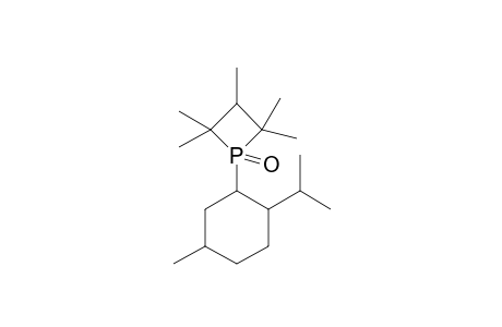 1-Menthyl-2,2,3,4,4-pentamethylphosphetane oxide
