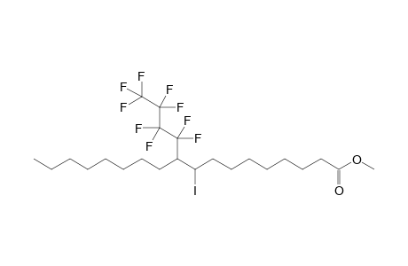 Methyl 9-Iodo-10-(perfluorobutyl)octadecanecarboxylate