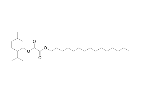 Oxalic acid, 1-menthyl pentadecyl ester