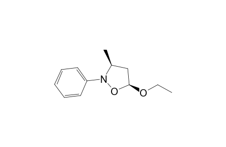 (3S,5S)-5-ethoxy-3-methyl-2-phenyl-isoxazolidine