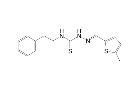 5-methyl-2-thiophenecarboxaldehyde, 4-phenethyl-3-thiosemicarbazone