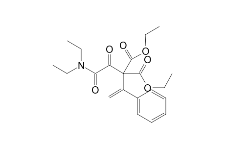 Diethyl 2-(2-(diethylamino)-2-oxoacetyl)-2-(1-phenylvinyl)malonate