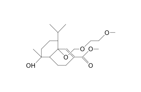 1-Hydroxy-4a-[(methoxyethoxy)-methyl]-6-(carbomethoxy)-1,2,3,4,7,8-hexahydronaphthalene