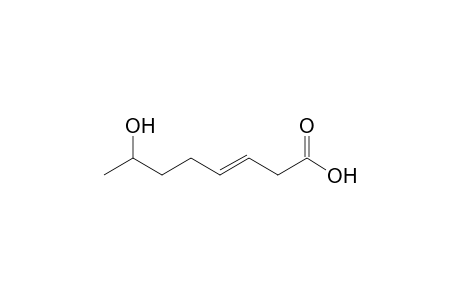 (E)-7-hydroxy-3-octenoic acid