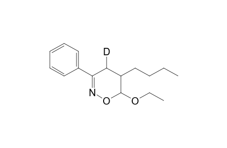 5-Butyl-4-deuterio-6-ethoxy-3-phenyl-5,6-dihydro-4H-1,2-oxazine