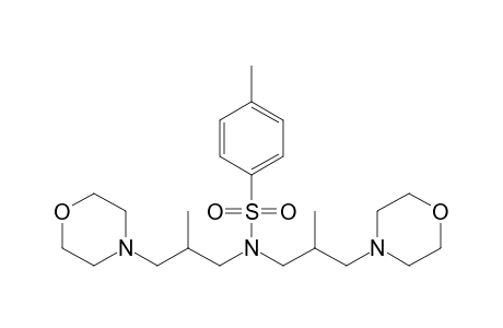 4-Methyl-N,N-bis[2-methyl-3-(4-morpholinyl)propyl]benzenesulfonamide