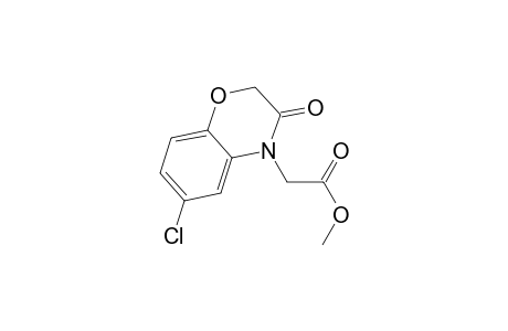 2H-1,4-Benzoxazine-4-acetic acid, 6-chloro-3,4-dihydro-3-oxo-, methyl ester