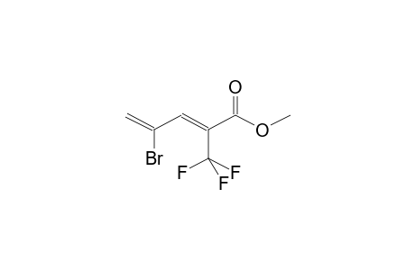 METHYL 2-TRIFLUOROMETHYL-4-BROMOPENTA-2,4-DIENOATE (ISOMER MIXTURE)