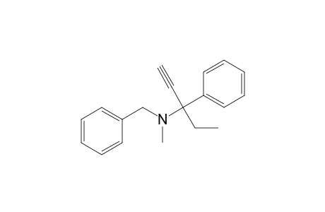 3-(N-Methyl-N-benzylamino)-3-phenylpentyne