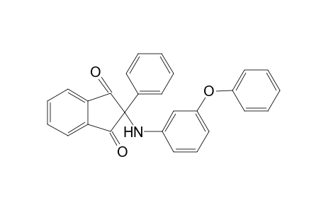 2-(3-phenoxyanilino)-2-phenyl-indane-1,3-dione