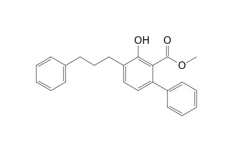 3-Hydroxy-4-(3-phenylpropyl)biphenyl-2-carboxylic Acid Methyl ester