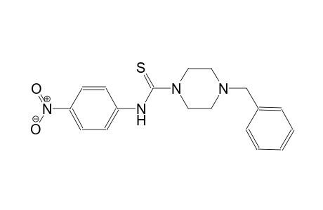 4-benzyl-N-(4-nitrophenyl)-1-piperazinecarbothioamide