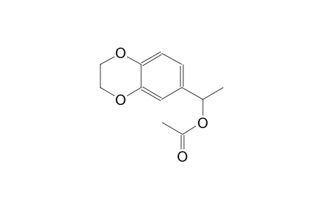1,4-benzodioxin-6-methanol, 2,3-dihydro-alpha-methyl-, acetate