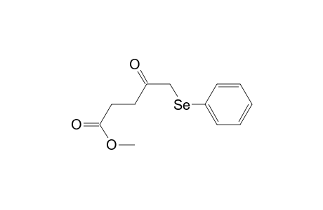 Pentanoic acid, 4-oxo-5-(phenylseleno)-, methyl ester