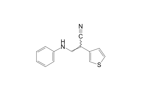 alpha-(anilinomethylene)-3-thiopheneacetonitrile