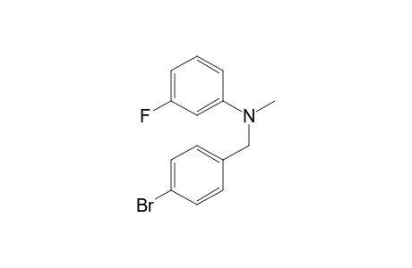 N-(4-Bromobenzyl)-N-ethyl-3-fluoroaniline