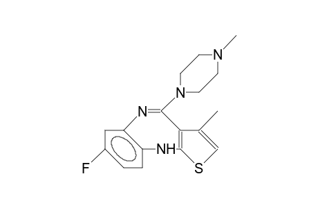 7-Fluoro-3-methyl-4-(4-methyl-1-piperazinyl)-10H-thieno(2,3-B)(1,5)benzodiazepine