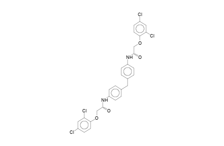 2-(2,4-dichlorophenoxy)-N-[4-[4-[[2-(2,4-dichlorophenoxy)acetyl]amino]benzyl]phenyl]acetamide