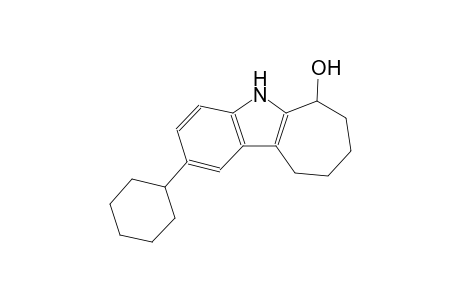 cyclohept[b]indol-6-ol, 2-cyclohexyl-5,6,7,8,9,10-hexahydro-
