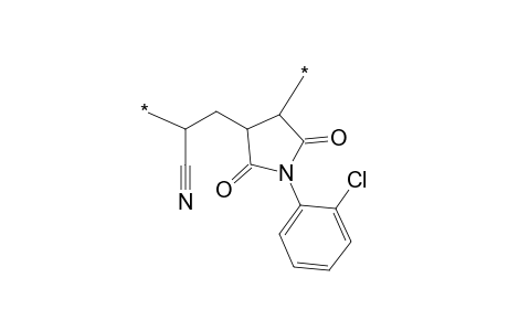 Poly[acrylonitrile-co-n-(o-chlorophenyl)maleimide]