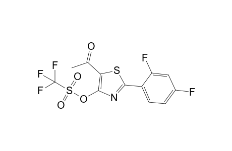 2-(2',4'-Difluorophenyl) -5-acetyl-4-thiazolyl triflate