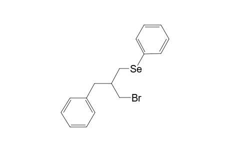 (2-Bromomethyl-3-phenylselanylpropyl)benzene