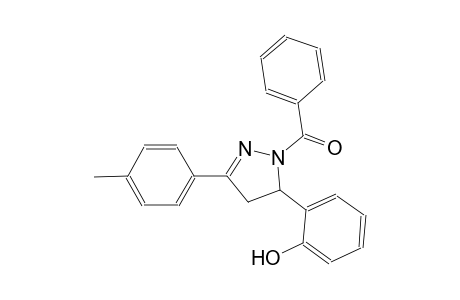 phenol, 2-[1-benzoyl-4,5-dihydro-3-(4-methylphenyl)-1H-pyrazol-5-yl]-