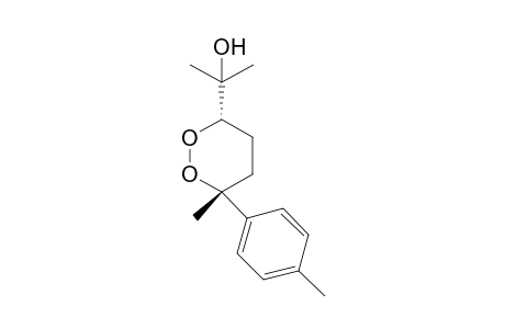 2-[(3S,6R)-6-methyl-6-(4-methylphenyl)-1,2-dioxan-3-yl]propan-2-ol