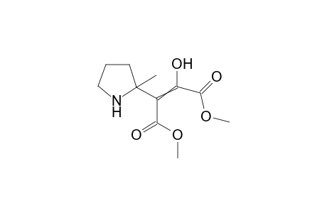 2-Hydroxy-3-(2'-methyl-pyrrolidin-2'-yl)-butanoicaciddimethylester