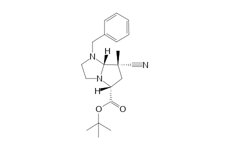 1-Benzyl-7-cyano-5-tert-butoxycarbonyl-7-methylhexahydro-1H-pyrrolo[1,2-a]imidazole