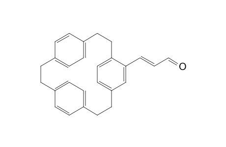 25-{4'-[2.2.2]Paracyclophanyl}acrylaldehyde