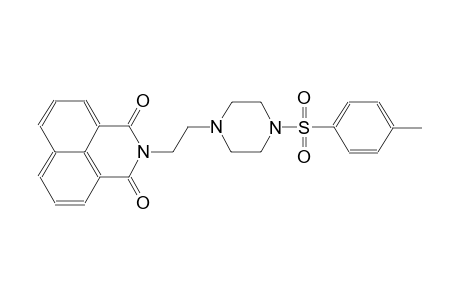 2-(2-{4-[(4-methylphenyl)sulfonyl]-1-piperazinyl}ethyl)-1H-benzo[de]isoquinoline-1,3(2H)-dione