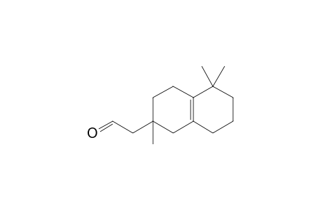 2-(2,5,5-Trimethyl-1,2,3,4,5,6,7,8-octahydronaphthalen-2-yl)acetaldehyde