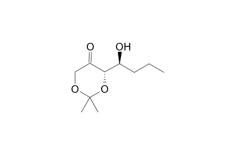 (S)-4-((S)-1-Hydroxy-butyl)-2,2-dimethyl-[1,3]dioxan-5-one