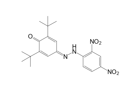 2,6-di-tert-butyl-p-benzoquinone, 4-(2,4-dinitrophenyl)hydrazone