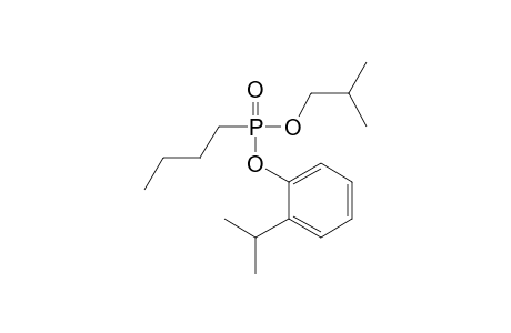 Butylphosphonic acid, isobutyl 2-isopropylphenyl ester