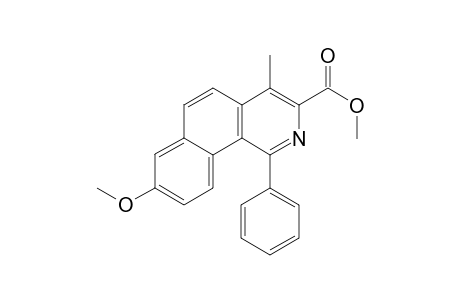 Methyl 8-methoxy-4-methyl-1-phenylbenzo[h]isoquinoline-3-carboxylate