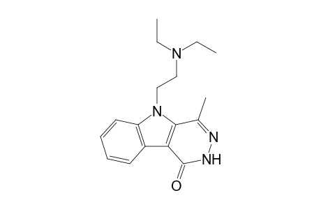 5-[2-(Diethylamino)ethyl]-4-methyl-2,5-dihydro-1H-pyridazino[4,5-b]indol-1-one