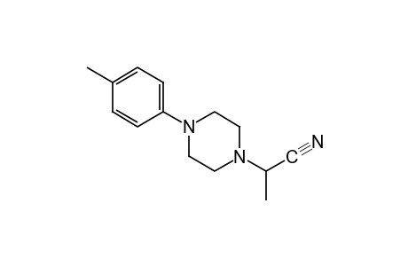 alpha-methyl-4-p-tolyl-1-piperazineacetonitrile